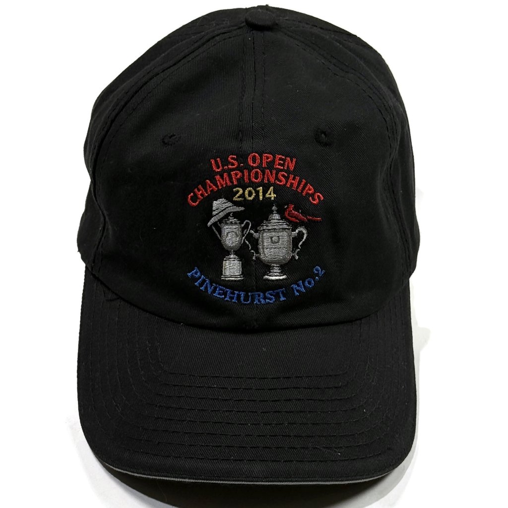 2014 Us Open Championship Hat Usga Member Golf Pinehurst 2 Pga Black Adjustable